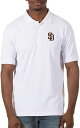 【送料無料】 アンティグア メンズ ポロシャツ トップス Antigua Men's San Diego Padres White Legacy Polo