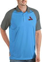 【送料無料】 アンティグア メンズ ポロシャツ トップス Antigua Men's St. Louis Cardinals Blue Nova Polo
