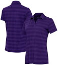【送料無料】 アンティグア レディース ポロシャツ トップス Antigua Women's Tunnel Golf Polo Dark Purple Mult...