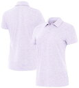 【送料無料】 アンティグア レディース ポロシャツ トップス Antigua Women's Matter Golf Polo Lilac