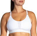 【送料無料】 ブルックス レディース ブラジャー アンダーウェア Brooks Women's Plunge 3.0 Sports Bra White