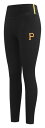 【送料無料】 プロスタンダード レディース レギンス ボトムス Pro Standard Women's Pittsburgh Pirates Retro Leggings Black