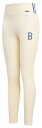 【送料無料】 プロスタンダード レディース レギンス ボトムス Pro Standard Women's Brooklyn Dodgers Retro Leggings Cream