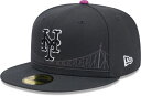【送料無料】 ニューエラ レディース 帽子 アクセサリー New Era Adult New York Mets 2024 City Connect 59Fif...