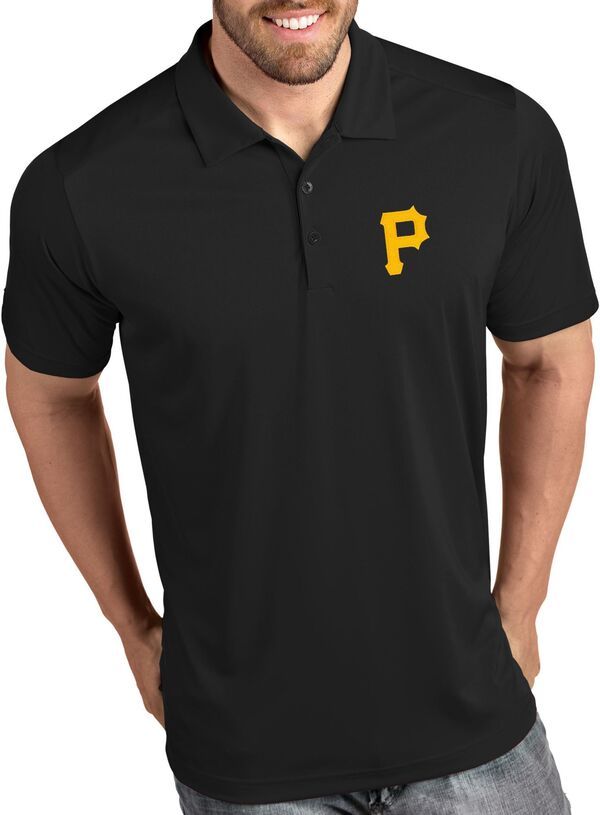 ̵ ƥ  ݥ ȥåץ Antigua Men's Pittsburgh Pirates Tribute ...