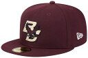【送料無料】 ニューエラ レディース 帽子 アクセサリー New Era Men's Boston College Eagles Maroon 59Fifty Fitted Hat