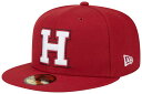 【送料無料】 ニューエラ レディース 帽子 アクセサリー New Era Men's Harvard Crimson Crimson 59Fifty Fitte...