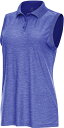 【送料無料】 アンティグア レディース ポロシャツ トップス Antigua Women's Recap Sleeveless Golf Polo Dark R...