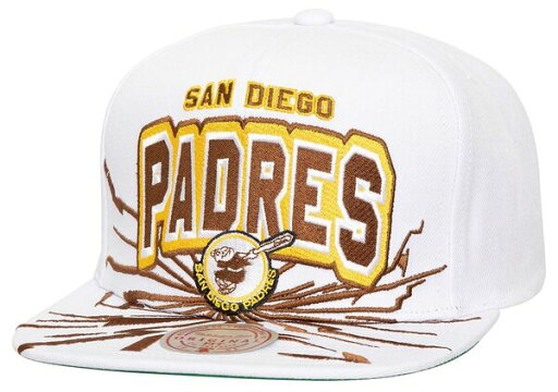 【送料無料】 ミッチェル&ネス メンズ 帽子 アクセサリー Mitchell & Ness Adult San Diego Padres White Aftershock Snap Closure 【送料無料】 ミッチェル&ネス メンズ 帽子 アクセサリー Mitchell & Ness Adult San Diego Padres White Aftershock Snap Closure