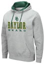 【送料無料】 コロシアム メンズ ポロシャツ トップス Colosseum Men's Baylor Bears Heather Grey Pullover H...