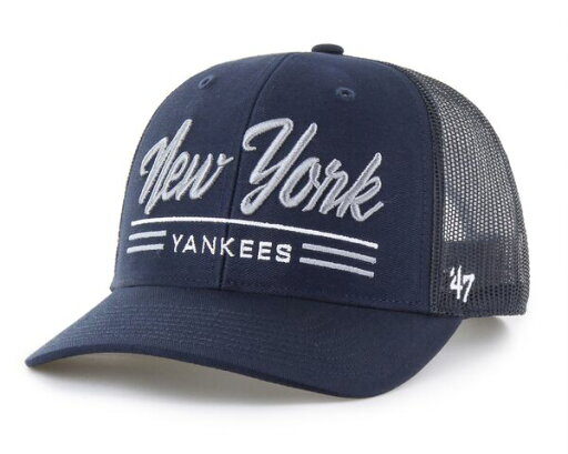【送料無料】 フォーティーセブン メンズ 帽子 アクセサリー '47 Adult New York Yankees Navy Garner Trucker Hat 【送料無料】 フォーティーセブン メンズ 帽子 アクセサリー '47 Adult New York Yankees Navy Garner Trucker Hat