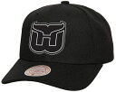 【送料無料】 ミッチェル&ネス レディース 帽子 アクセサリー Mitchell & Ness Adult Hartford Whalers Panda Bla...
