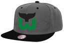 【送料無料】 ミッチェル&ネス メンズ 帽子 アクセサリー Mitchell & Ness Adult Hartford Whalers Vintage Sto...