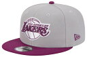 【送料無料】 ニューエラ レディース 帽子 アクセサリー New Era Adult Los Angeles Lakers 2Tone Color pack 9...