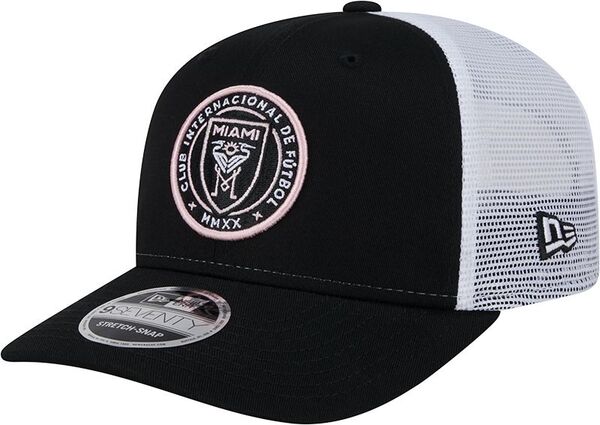 【送料無料】 ニューエラ メンズ 帽子 アクセサリー New Era Adult Inter Miami CF 2024 9SEVENTY Black Trucker Hat
