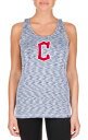 【送料無料】 ニューエラ レディース タンクトップ トップス New Era Women's Cleveland Guardians Navy Active Tank Top(4)