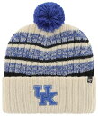 【送料無料】 フォーティーセブン レディース 帽子 ニットキャップ アクセサリー '47 Adult Kentucky Wildcats Natural Tav...