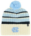 【送料無料】 フォーティーセブン レディース 帽子 ニットキャップ アクセサリー '47 Adult North Carolina Tar Heels Natural Tavern Cuffed Knit Beanie(4)
