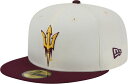 【送料無料】 ニューエラ レディース 帽子 アクセサリー New Era Men's Arizona State Sun Devils White 59Fift...