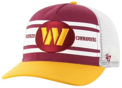 【送料無料】 フォーティーセブン メンズ 帽子 アクセサリー '47 Men's Washington Commanders Super Stripe Hitch Cardinal Adjustable Hat 【送料無料】 フォーティーセブン メンズ 帽子 アクセサリー '47 Men's Washington Commanders Super Stripe Hitch Cardinal Adjustable Hat