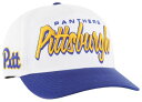 【送料無料】 フォーティーセブン メンズ 帽子 アクセサリー '47 Adult Pitt Panthers White Drop Shadow Hitch Adjustable Hat