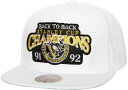 【送料無料】 ミッチェル&ネス メンズ 帽子 アクセサリー Mitchell & Ness Adult Pittsburgh Penguins Champs W...