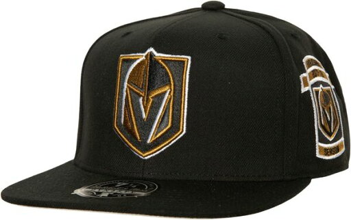 【送料無料】 ミッチェル&ネス レディース 帽子 アクセサリー Mitchell & Ness Adult Vegas Golden Knights Patch Black Fitted Hat 【送料無料】 ミッチェル&ネス レディース 帽子 アクセサリー Mitchell & Ness Adult Vegas Golden Knights Patch Black Fitted Hat