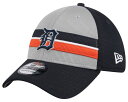 【送料無料】 ニューエラ レディース 帽子 アクセサリー New Era Adult Detroit Tigers Navy 39Thirty Stretch ...