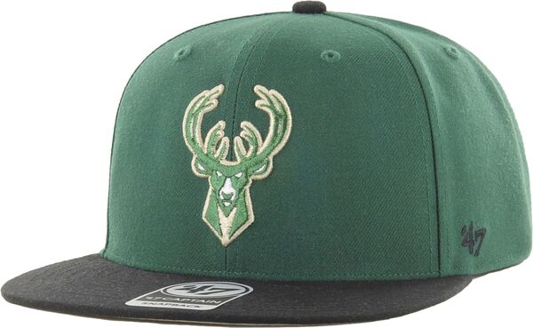 【送料無料】 フォーティーセブン レディース 帽子 アクセサリー '47 Brand Adult Milwaukee Bucks 2Tone Captain Hat