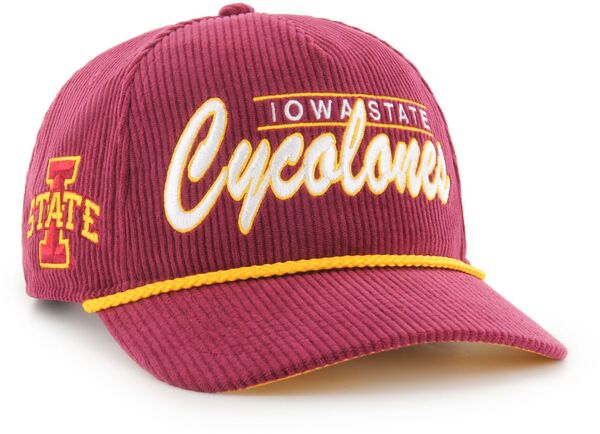 【送料無料】 フォーティーセブン レディース 帽子 アクセサリー ‘47 Men's Iowa State Cyclones Cardinal Double Header Hitch Adjustable Hat