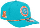 【送料無料】 ニューエラ レディース 帽子 アクセサリー New Era Men's Miami Dolphins Sideline 9Seventy Adju...
