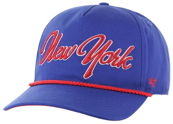 【送料無料】 フォーティーセブン レディース 帽子 アクセサリー '47 Men's New York Giants Overhand Hitch Royal Throwback Adjustable Hat