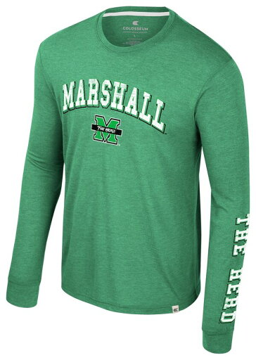 【送料無料】 コロシアム メンズ Tシャツ トップス Colosseum Men's Marshall Thundering Herd Kelly Green Virtual Reality Long Sleeve T-Shirt 【送料無料】 コロシアム メンズ Tシャツ トップス Colosseum Men's Marshall Thundering Herd Kelly Green Virtual Reality Long Sleeve T-Shirt