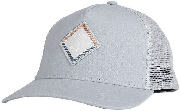 【送料無料】 ソルティークルー メンズ 帽子 アクセサリー Salty Crew Men's Faded Retro Trucker Hat Light Slate
