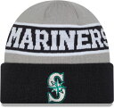 【送料無料】 ニューエラ レディース 帽子 アクセサリー New Era Seattle Mariners Navy Reverse Cuffed Knit H...