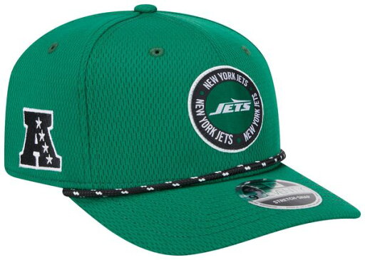 【送料無料】 ニューエラ メンズ 帽子 アクセサリー New Era Men's New York Jets Green 970 Adjustable Stretch-Snap Hat 【送料無料】 ニューエラ メンズ 帽子 アクセサリー New Era Men's New York Jets Green 970 Adjustable Stretch-Snap Hat