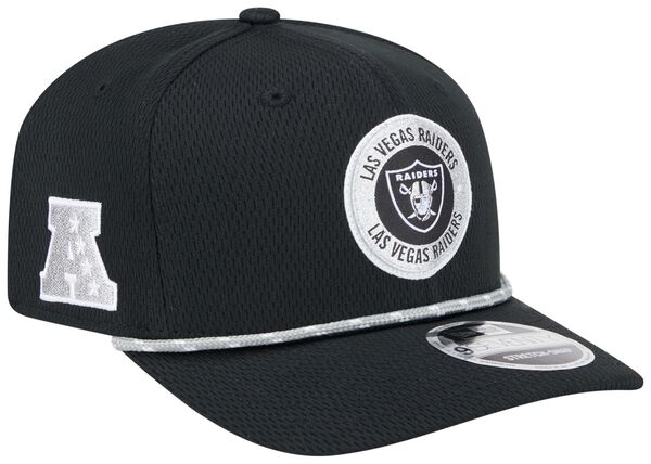 【送料無料】 ニューエラ レディース 帽子 アクセサリー New Era Men's Las Vegas Raiders Sideline 9Seventy Adjustable Hat