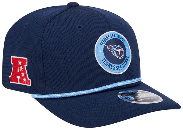 【送料無料】 ニューエラ レディース 帽子 アクセサリー New Era Men's Tennessee Titans Sideline 9Seventy Adjustable Hat
