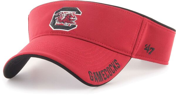 【送料無料】 フォーティーセブン メンズ 帽子 アクセサリー ‘47 Men's South Carolina Gamecocks Garnet Top Rope Adjustable Visor