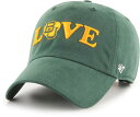 【送料無料】 フォーティーセブン レディース 帽子 アクセサリー ‘47 Women's Baylor Bears Green Love Script Clean Up Adjustable Hat