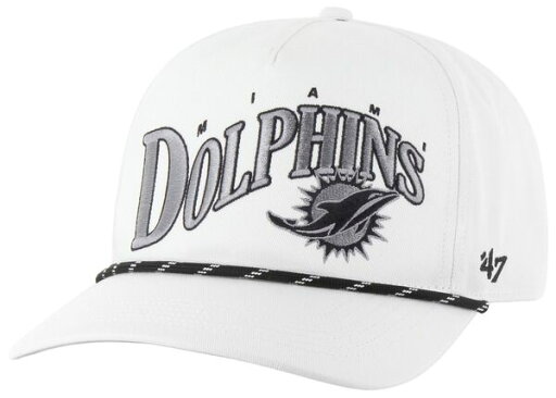 【送料無料】 フォーティーセブン レディース 帽子 アクセサリー '47 Adult Miami Dolphins Wave White Hitch Adjustable Hat 【送料無料】 フォーティーセブン レディース 帽子 アクセサリー '47 Adult Miami Dolphins Wave White Hitch Adjustable Hat