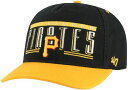 【送料無料】 フォーティーセブン レディース 帽子 アクセサリー '47 Men's Pittsburgh Pirates Black Double Heade...