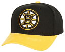 【送料無料】 ミッチェル&ネス レディース 帽子 アクセサリー Mitchell & Ness Adult Boston Bruins Cord Black S...