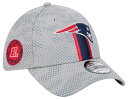 【送料無料】 ニューエラ レディース 帽子 アクセサリー New Era Men's New England Patriots Sideline Grey 39...