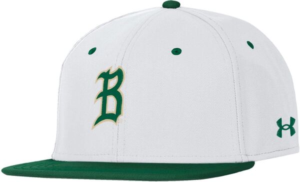 【送料無料】 アンダーアーマー レディース 帽子 アクセサリー Under Armour Men's UAB Blazers White Fitted Baseball Hat