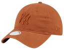 【送料無料】 ニューエラ レディース 帽子 アクセサリー New Era Women's New York Yankees Brown 9Twenty Adju...
