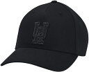 【送料無料】 アンダーアーマー レディース 帽子 アクセサリー Under Armour Adult Snapback Hat Black/Black