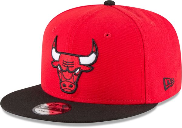 【送料無料】 ニューエラ メンズ 帽子 アクセサリー New Era Chicago Bulls Red 9Fifty Adjustable Hat