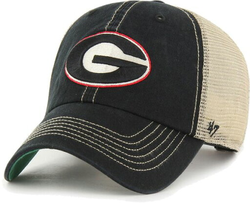 【送料無料】 フォーティーセブン メンズ 帽子 アクセサリー ‘47 Men's Georgia Bulldogs Black Trawler Clean Up Adjustable Hat 【送料無料】 フォーティーセブン メンズ 帽子 アクセサリー ‘47 Men's Georgia Bulldogs Black Trawler Clean Up Adjustable Hat