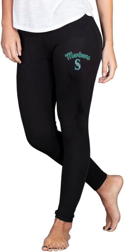 【送料無料】 コンセプツ スポーツ レディース レギンス ボトムス Concepts Sport Women's Seattle Mariners Black Fraction Leggings 【送料無料】 コンセプツ スポーツ レディース レギンス ボトムス Concepts Sport Women's Seattle Mariners Black Fraction Leggings